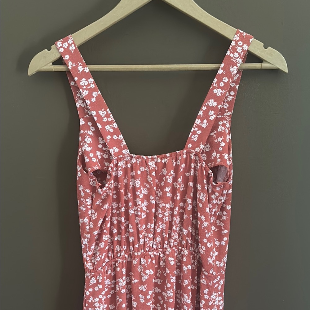 Monteau Floral Ruffled Maxi Sundress - Picture 6 of 7